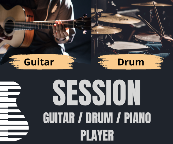 Guitar / Drums / Keyboard Session Player